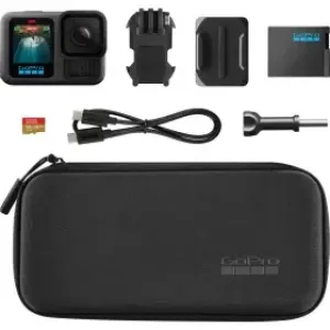 Экшн-камера GoPro 13 Hero Black + фирменный чехол + карта памяти 64 Гб
