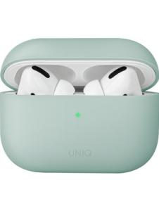 Защитный чехол Uniq Lino Liquid Silicone для AirPods Pro мятный