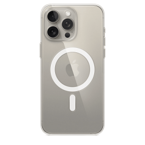 Прозрачный чехол MagSafe Apple Clear Case для iPhone 15 Pro