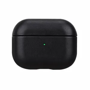 Чехол Kzdoo LuxCraft+ для AirPods 4 искусcтвенная кожа (черный)