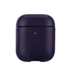 Чехол K-DOO Leather Case Lux Craft+ для Airpods 1/2, Фиолетовый