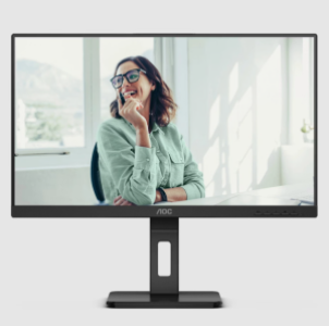 Монитор AOC 27" Q27P3CV, 16:9, IPS, QHD, 4ms, 350cd, 75Hz, HDMI, DP in, DP out, USB, USB-C, LAN, SPK, HAS