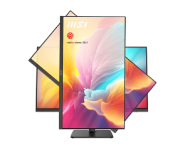 Монитор MSI 27" MD272QXP, 16:9, IPS, QHD, 4ms, 400cd, 100Hz, HDMI, DP, USB-C, USB, SPK, HAS