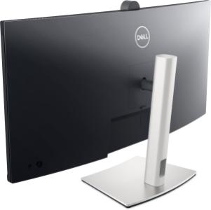 Монитор Dell 34" P3424WEB 3800R, 21:9, IPS, UHD, 5ms, 300cd, 60Hz, HDMI, DP, USB, USB-C, LAN, CAM, SPK, HAS