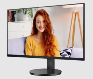 Монитор AOC 27" U27B3AF, 16:9, IPS, UHD, 4ms, 350cd, 60Hz, HDMI, DP, SPK, HAS