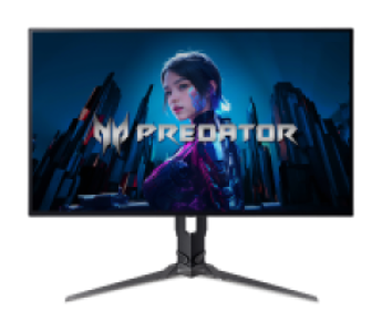 Монитор Acer Predator 26,5'' X27UF3bmiipruzx, 16:9, OLED, QHD, 0,01/0,03ms, 275cd, 480Hz, HDMI, DP, USB, USB-C, SPK, HAS