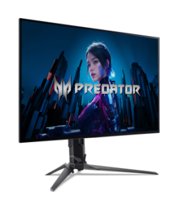 Монитор Acer Predator 26,5'' X27UF3bmiipruzx, 16:9, OLED, QHD, 0,01/0,03ms, 275cd, 480Hz, HDMI, DP, USB, USB-C, SPK, HAS