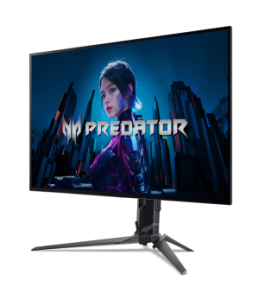 Монитор Acer Predator 26,5'' X27UF3bmiipruzx, 16:9, OLED, QHD, 0,01/0,03ms, 275cd, 480Hz, HDMI, DP, USB, USB-C, SPK, HAS