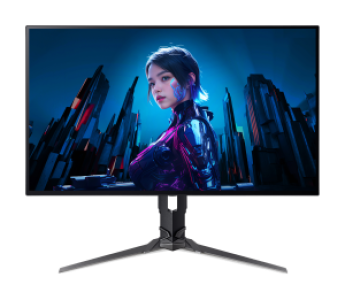 Монитор Acer Predator 26,5'' X27UF3bmiipruzx, 16:9, OLED, QHD, 0,01/0,03ms, 275cd, 480Hz, HDMI, DP, USB, USB-C, SPK, HAS