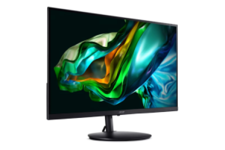 Монитор Acer 31,5” SH322QUEbmiphux, 16:9, IPS, QHD, 1/4ms, 300cd, 100Hz, HDMI, DP, USB-C, SPK, HAS
