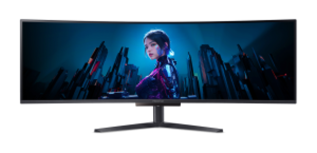 Монитор Acer Predator 49'' X49Xbmipphuzx 1800R, 32:9, QD-OLED, DQHD, 0,03ms, 250cd, 240Hz, HDMI, 2xDP, USB, USB-C, SPK, HAS