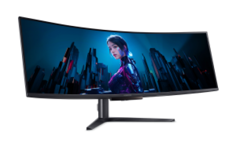 Монитор Acer Predator 49'' X49Xbmipphuzx 1800R, 32:9, QD-OLED, DQHD, 0,03ms, 250cd, 240Hz, HDMI, 2xDP, USB, USB-C, SPK, HAS