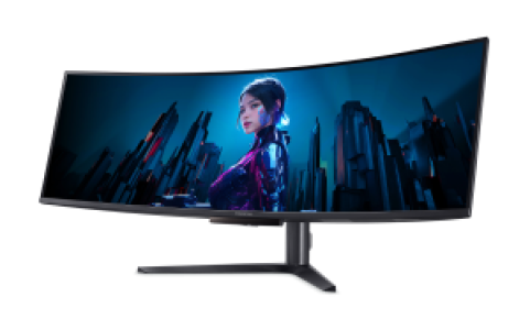 Монитор Acer Predator 49'' X49Xbmipphuzx 1800R, 32:9, QD-OLED, DQHD, 0,03ms, 250cd, 240Hz, HDMI, 2xDP, USB, USB-C, SPK, HAS