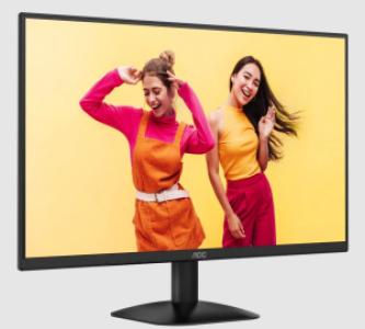 Монитор AOC 27" Q27B35E, 16:9, IPS, QHD, 4ms, 300cd, 75Hz, HDMI, DP