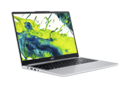 Ноутбук Acer 15,6" FHD IPS AL15-49P-R73X Ryzen 5-7430U 8GB 512Gb SSD DOS Silver