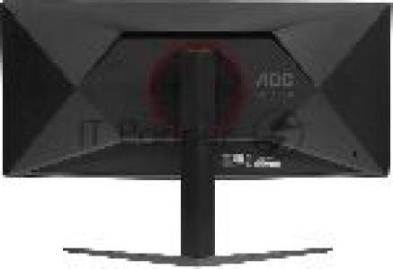 Монитор 34" AOC CU34G4 VA 3440x1440, 180 Гц, 0.5 мс, 21:9, 300 кд/м?, HDMI 2.0, DP 1.4, 3.5 Jack, HDR10, FreeSync Premium, Adaptive-Sync, изогнутый экран (1500R), черный/красный