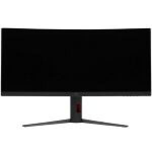 Монитор 34" AOC CU34G4 VA 3440x1440, 180 Гц, 0.5 мс, 21:9, 300 кд/м?, HDMI 2.0, DP 1.4, 3.5 Jack, HDR10, FreeSync Premium, Adaptive-Sync, изогнутый экран (1500R), черный/красный