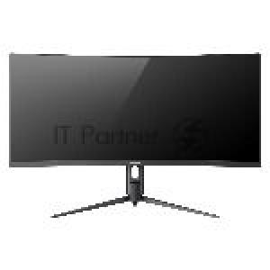 Монитор Hisense/ 34"/3440x1440, изогнутый, VA/ELED, 21:9, матовое/антибликовое, 240Гц, время отклика 1мс, 320кд/м2, 3000:1, встроенные колонки 2*3Вт, HDR 400, DisplayPort, HDMIх2, разъем для наушников 3.5мм, rotatable lifting