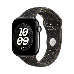 Ремешок для Apple Watch Midnight Black Nike Sport Band 44/45/46/49mm M/L