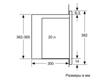 Встраиваемая микроволновая печь Bosch Serie 6 BFL524MS0