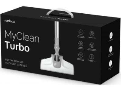 Вертикальный пылесос Rombica MyClean Turbo белый (NHS20D03)