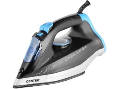 Утюг Centek CT-2315 черный/голубой