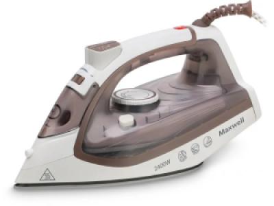 Утюг Maxwell MW-3047 белый/коричневый