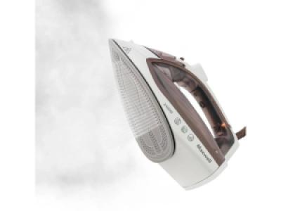 Утюг Maxwell MW-3047 белый/коричневый