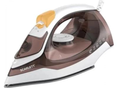 Утюг Scarlett SC-SI30K47 коричневый/белый