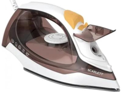 Утюг Scarlett SC-SI30K47 коричневый/белый