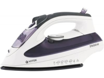 Утюг Vitek VT-8356 белый/фиолетовый