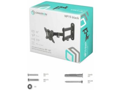 Наклонно-поворотный кронштейн Onkron NP15 черный