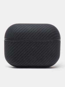 Чехол LuxoLife для Airpods для Airpods 3 (Черный)