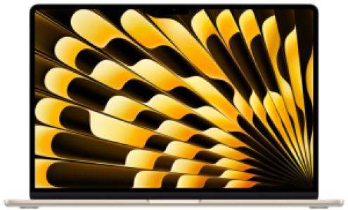 Ноутбук Apple MacBook Air 15 2025, Apple M4, RAM 24 ГБ, SSD 512 ГБ, Apple graphics 10-core, macOS, MC6K4, starlight