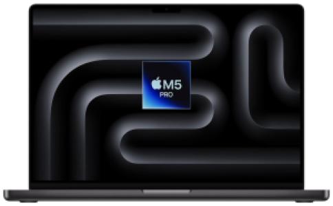 Ноутбук Apple MacBook Pro 16 2026, Apple M5 Pro, RAM 24 ГБ, SSD 1 ГБ, Apple graphics 20-core, macOS, MGEA4, space black