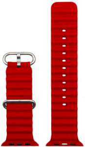Ремешок для Apple Watch 42/44/45/49mm Ocean Band Red