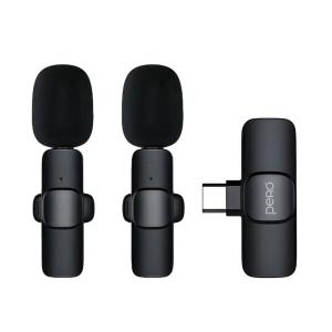 Беспроводной микрофон PERO CM02 (2 микрофона) Black (Черный)