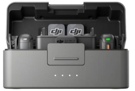 Беспроводной микрофон DJI Mic 3 (2TX + 1RX + Charging Case) Black (Черный)