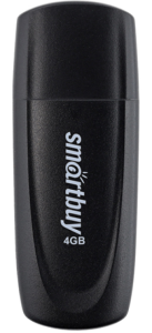 USB Флеш-накопитель Smartbuy Scout USB 2.0 4GB Black (SB004GB2SCK)