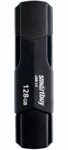 USB флеш-накопитель Smartbuy Clue USB 3.0 128GB Черная (SB128GBCLU-K3)