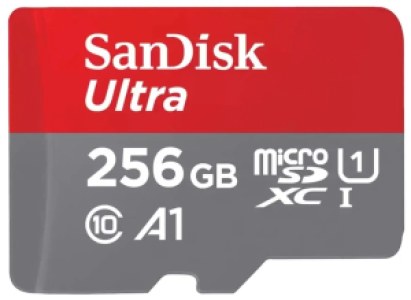 Карта памяти Micro SD SanDisk Ultra 256GB Class10 150MB/s (SDSQUAC-256G-GN6MN)