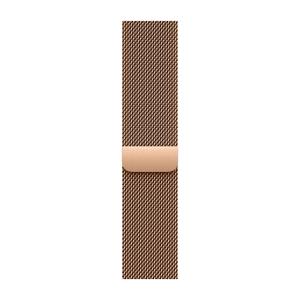 Ремешок для Apple Watch 46mm Milanese Loop M/L Gold