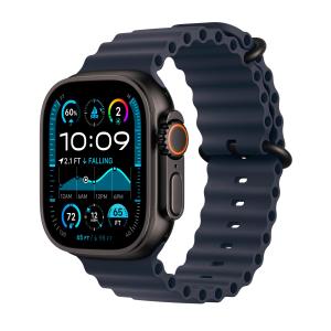 Ремешок для Apple Watch 49mm Ocean Band Black Titanium Finish Navy