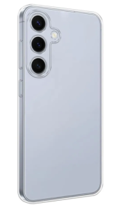 Чехол силиконовый прозрачный для Samsung Galaxy S24 FE (Прозрачный)