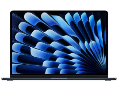 Ноутбук Apple MacBook Air 15 2025 (Cpu - 10, Gpu - 10, 16 ГБ, 256 ГБ, Neural Engine - 16, M4, Темная ночь, MW1L3)