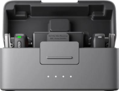 Микрофон DJI Mic Mini (2 TX + 1 RX + Charging Case) (Черный)